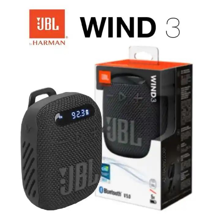 JBL Wind 3 FM Bluetooth Handlebar Speaker